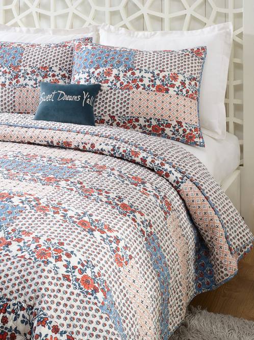 Jessica SimpsonTallulah Quilt in Blue H4261050