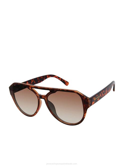 Jessica SimpsonAviator Sunglasses in Tortoise H426994