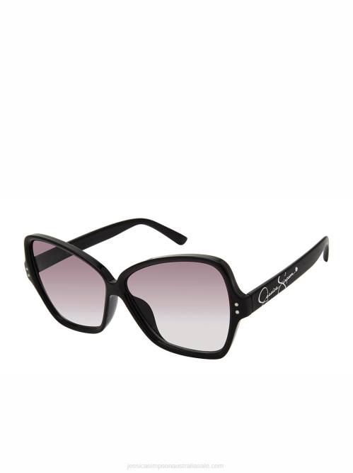 Jessica SimpsonStylish Butterfly Sunglasses in Black H4261035