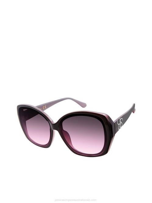 Jessica SimpsonTwo Tone Geometric in Black & Rosegold H4261039