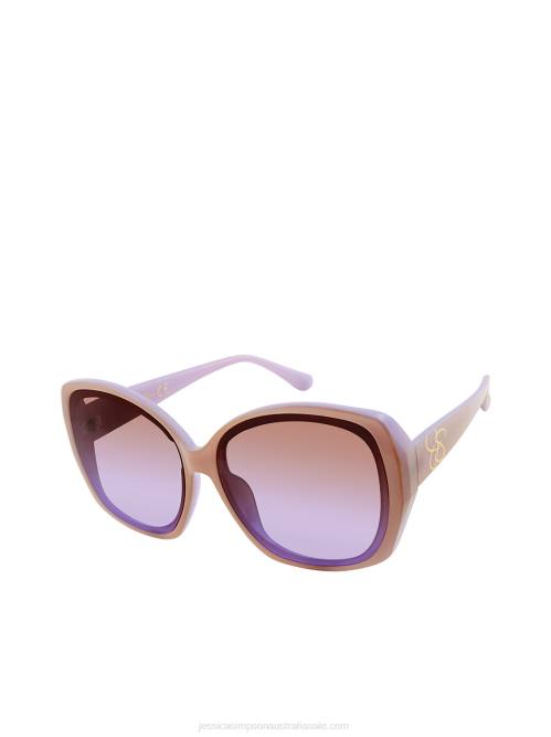 Jessica SimpsonTwo Tone Geometric in Nude & Lilac H4261040