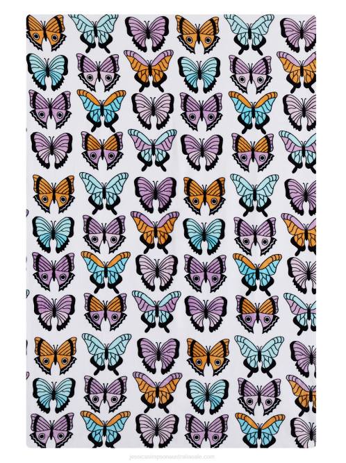 Jessica SimpsonMulti Butterfly Purple Throw H4261074