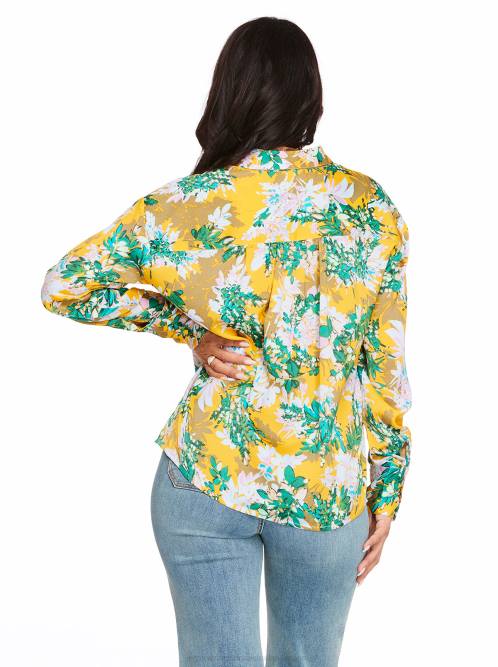 Jessica SimpsonBodie Blouse in Bloom Field Golden Rod H426752