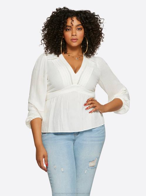 Jessica SimpsonBriar Blouse in Gardenia H426741