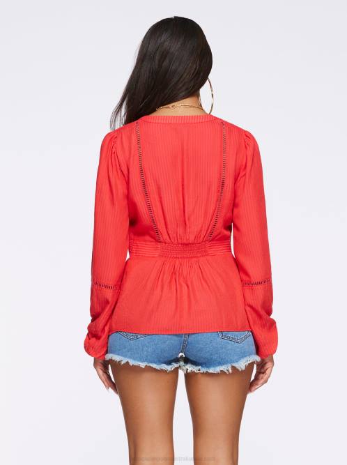 Jessica SimpsonBriar Blouse in Hibiscus H426713