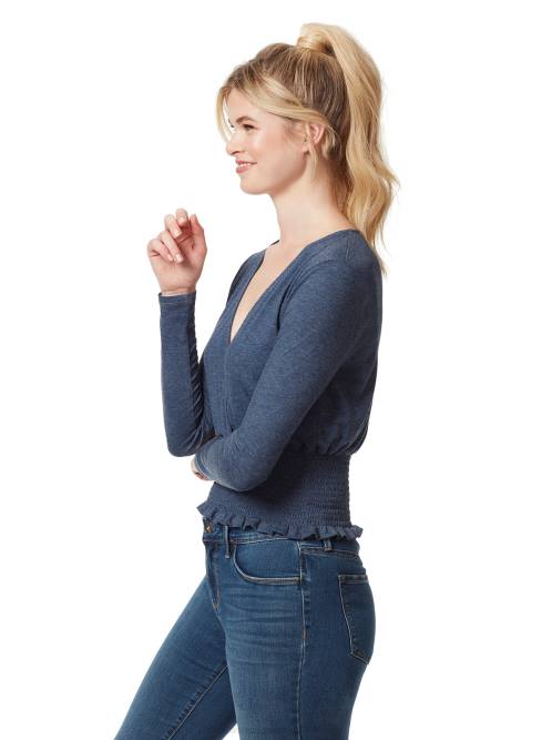 Jessica SimpsonDylan Blouse in Black Iris H4261151