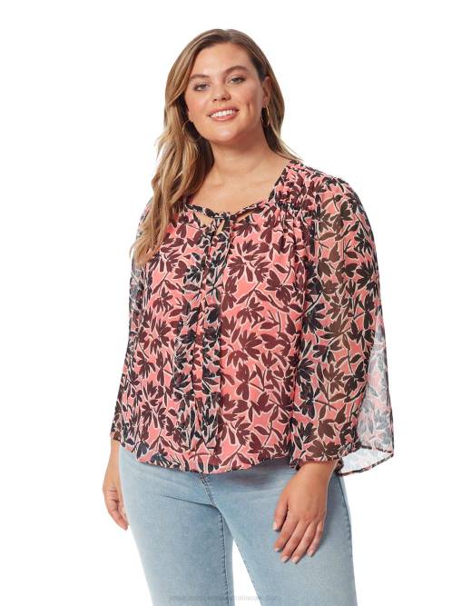Jessica SimpsonLeslie Blouse in Flora Brushes H426740
