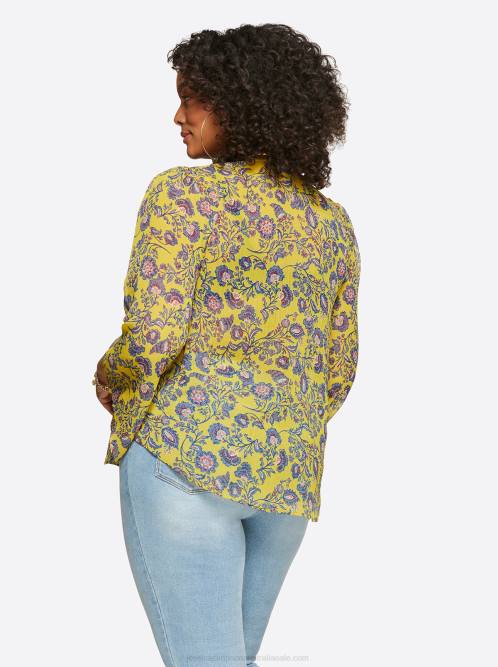 Jessica SimpsonLeslie Blouse in Meso Botanicals H426723
