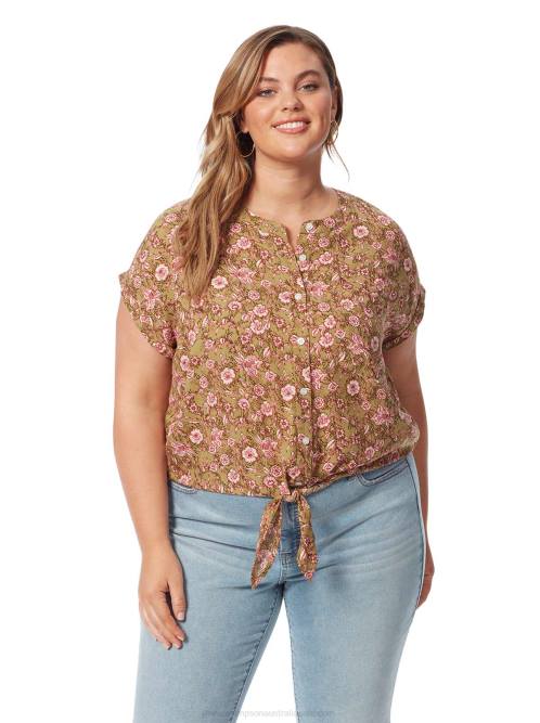 Jessica SimpsonLouelle Blouse in Boa Botanical Dots H426717