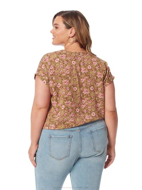 Jessica SimpsonLouelle Blouse in Boa Botanical Dots H426717