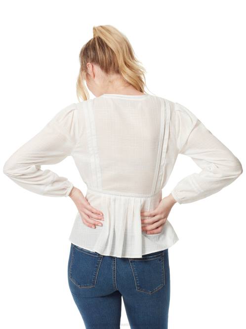 Jessica SimpsonMiranda Blouse in Gardenia H4261152