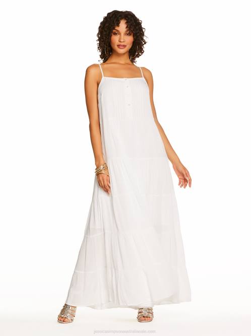Jessica SimpsonAlanis Tier Dress in Bright White H426559