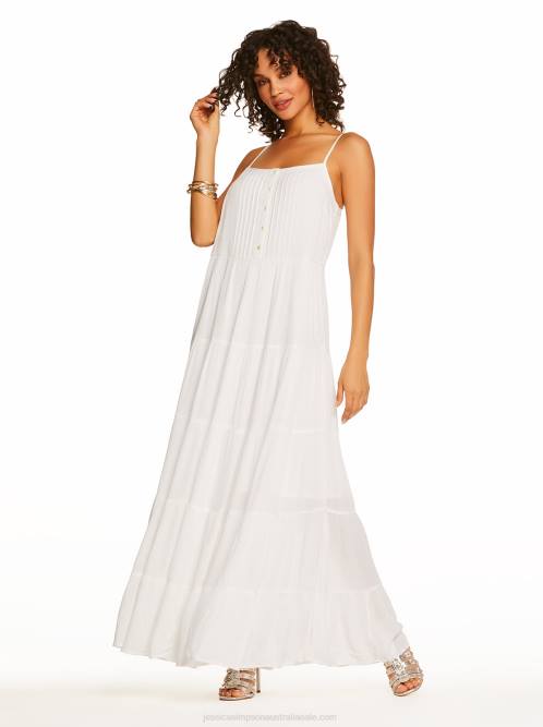 Jessica SimpsonAlanis Tier Dress in Bright White H426559