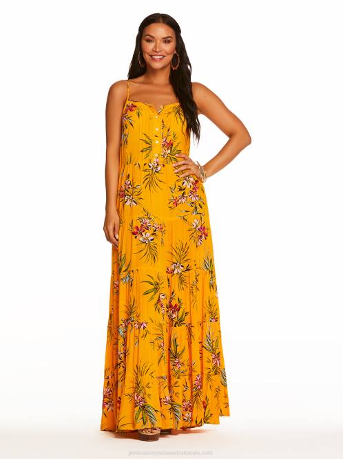 Jessica SimpsonAlanis Tier Dress in Tropical Oasis H426557