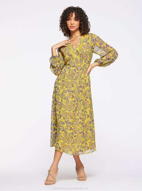 Jessica SimpsonAnnalise Dress in Meso Botanicals H426518