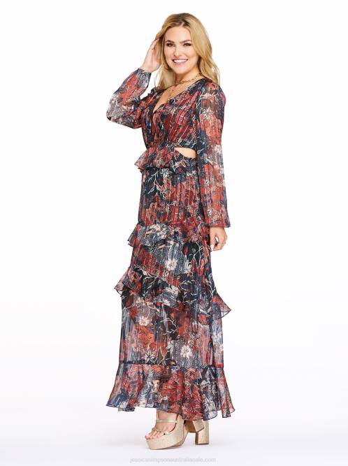 Jessica SimpsonBaianca Maxi Dress in Autumn Memories H426533