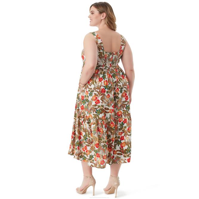 Jessica SimpsonCheryl Maxi Dress in Jungle Parade H426491