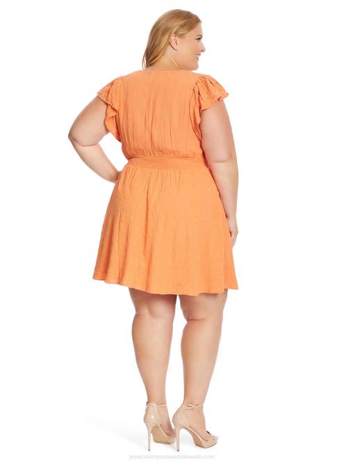 Jessica SimpsonCourtney Dress in Brandied Melon H426517
