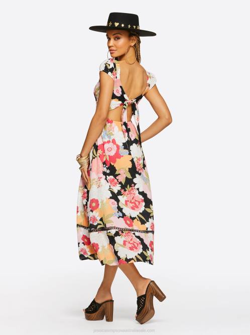 Jessica SimpsonElaine Dress in Blooms In The Bay H426496