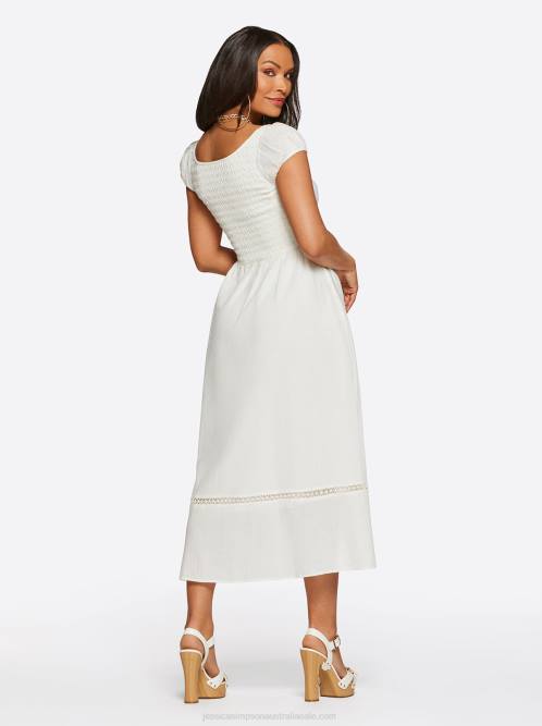 Jessica SimpsonElaine Dress in Gardenia H426508