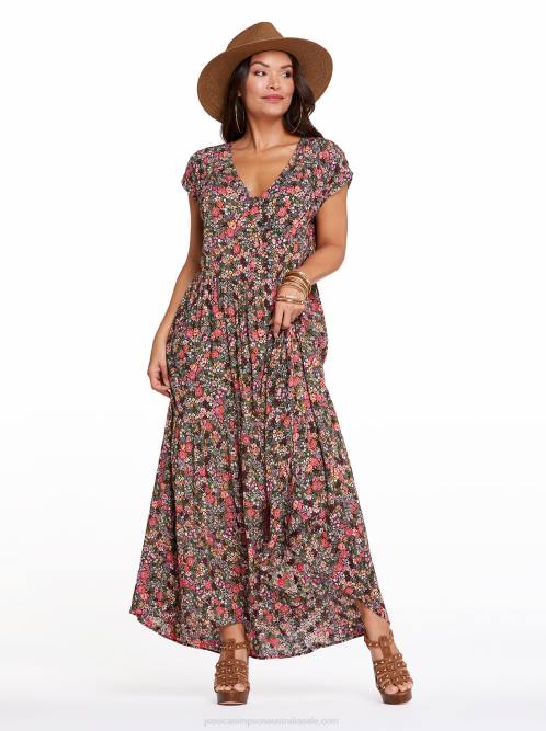 Jessica SimpsonEsther Maxi Dress in Garden Escape H426565