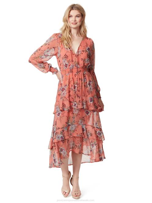 Jessica SimpsonHarmony Maxi Dress in Floral Burst H426564