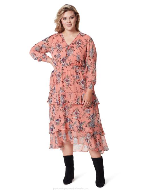 Jessica SimpsonHarmony Maxi Dress in Floral Burst H426564