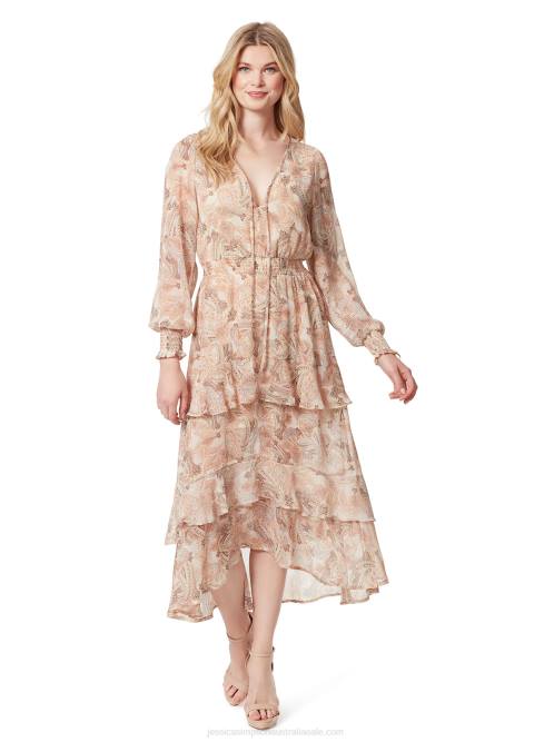 Jessica SimpsonHarmony Maxi Dress in Wild Paisley H426563