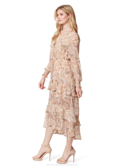 Jessica SimpsonHarmony Maxi Dress in Wild Paisley H426563