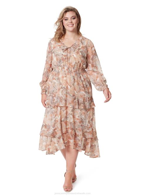 Jessica SimpsonHarmony Maxi Dress in Wild Paisley H426563