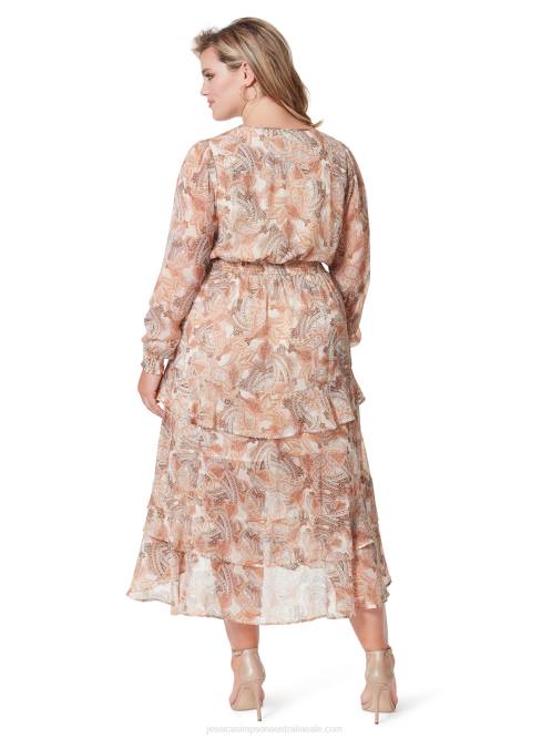 Jessica SimpsonHarmony Maxi Dress in Wild Paisley H426563