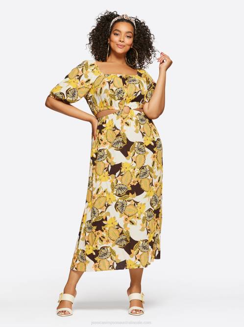 Jessica SimpsonJacklyn Dress in Clover Field H426497