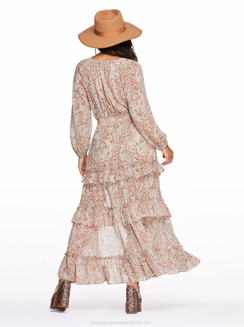 Jessica SimpsonKelley Dress in Shadow Snake H426542