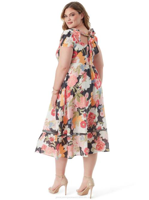 Jessica SimpsonLeighten Dress in Blooms In The Bay H426511