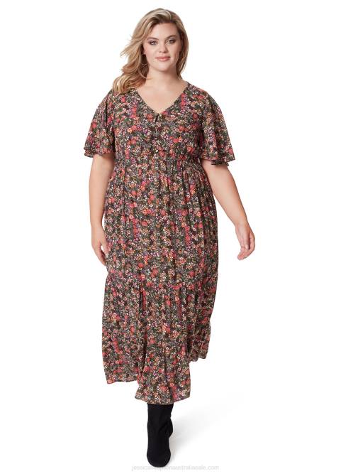 Jessica SimpsonNaomi Dress in Garden Escape H426562