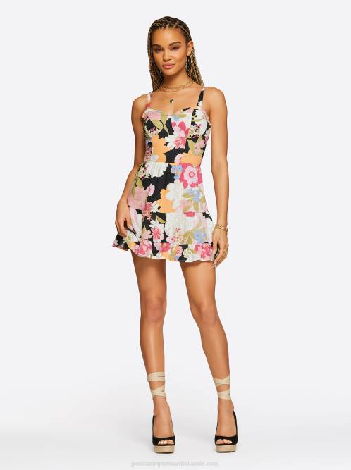 Jessica SimpsonNyla Dress in Blooms In The Bay H426501