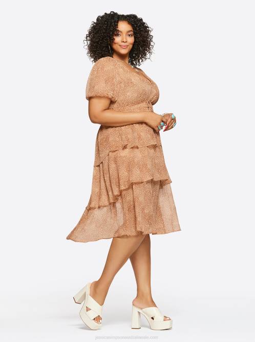 Jessica SimpsonRamsey Dress in Winding Leopard H426519