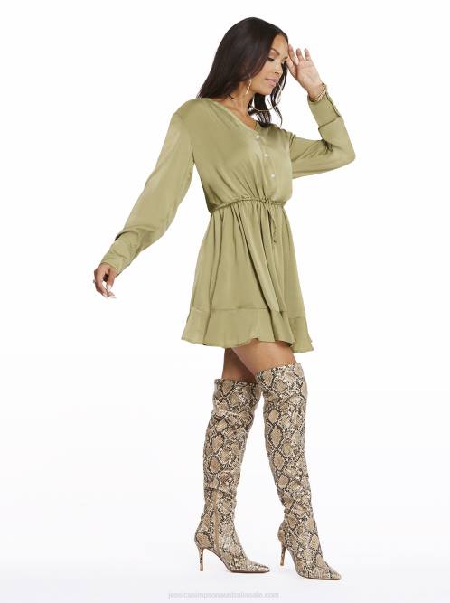 Jessica SimpsonShiloh Dress in Dried Herb H426523