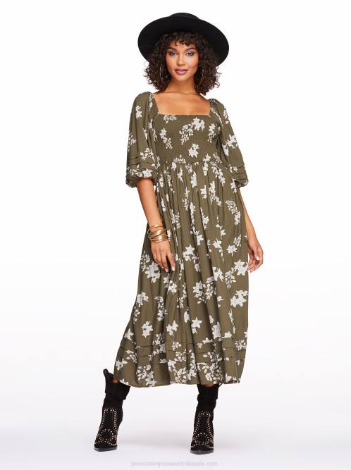 Jessica SimpsonSimona Dress in Floral Fawn H426540