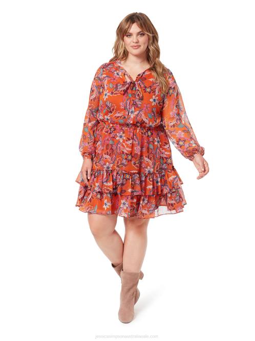 Jessica SimpsonVicky Dress in Vibrant Bouquet H426538