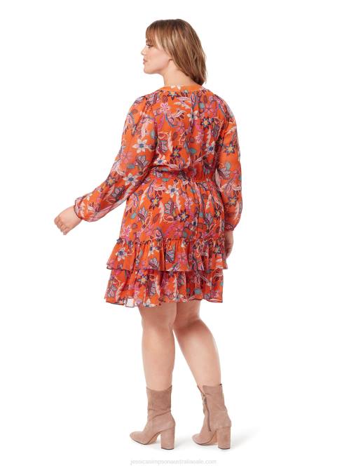 Jessica SimpsonVicky Dress in Vibrant Bouquet H426538