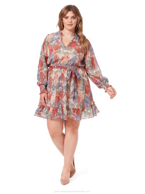 Jessica SimpsonZephyr Dress in Paisley Patch H426535