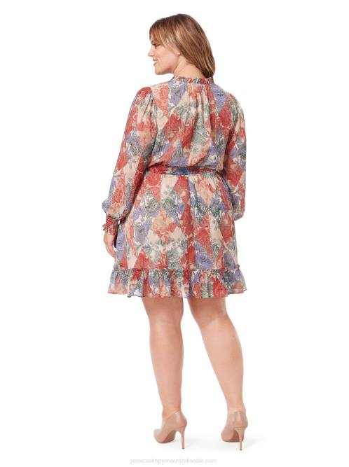 Jessica SimpsonZephyr Dress in Paisley Patch H426535