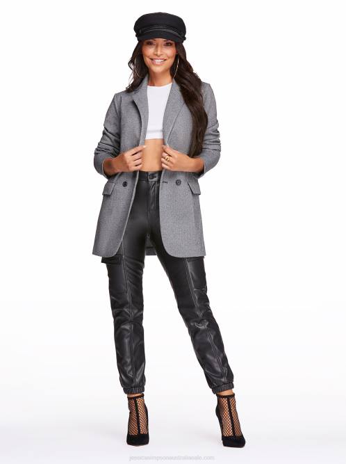 Jessica SimpsonAda Blazer in Herringbone H426590