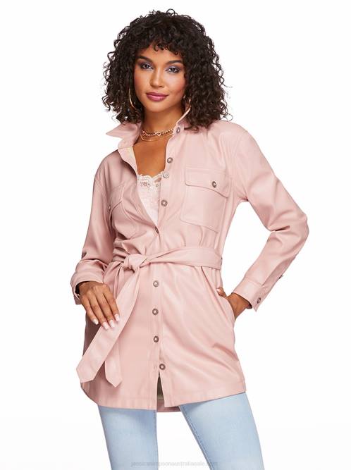 Jessica SimpsonPaula Shacket in Misty Rose H426595