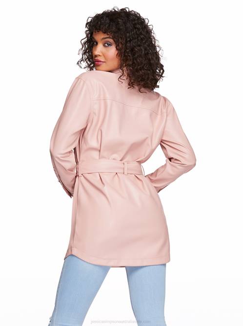 Jessica SimpsonPaula Shacket in Misty Rose H426595