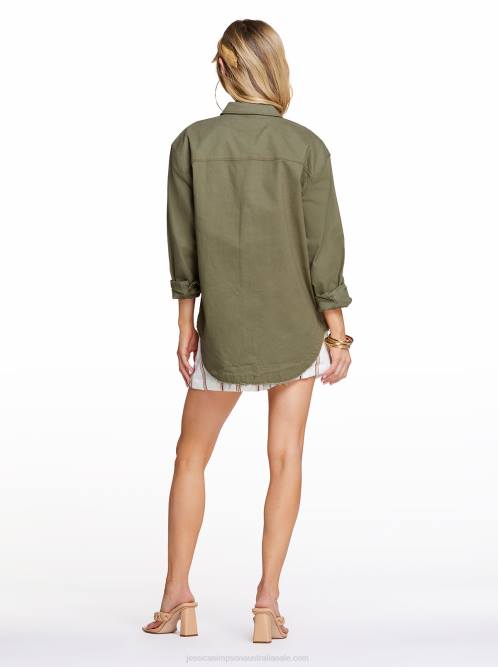 Jessica SimpsonTenley Overshirt in Kalamata H426604