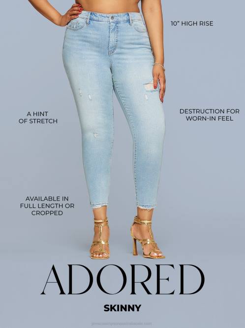 Jessica SimpsonAdored Ankle Skinny Jeans in Hi-Lite H426372