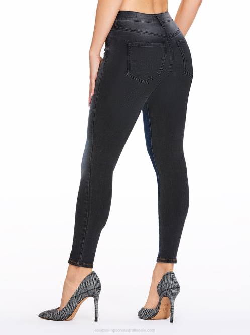 Jessica SimpsonAdored Ankle Skinny Jeans in Mesmerized Black H426373