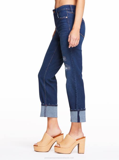 Jessica SimpsonArrow Straight Ankle Jeans in Sea Wolf H426468